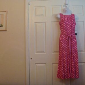 New Sleeveless midi dress